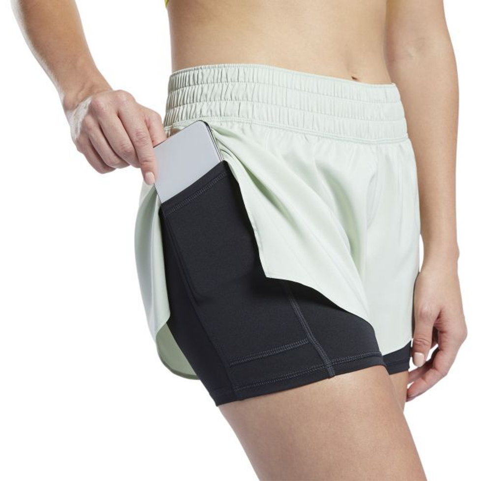 Reebok Workout Ready Run 2 in 1 Short W Tennis Store.ru