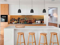 Кухонный фартук Бруклинский мост (светлый) 3000х600 мм