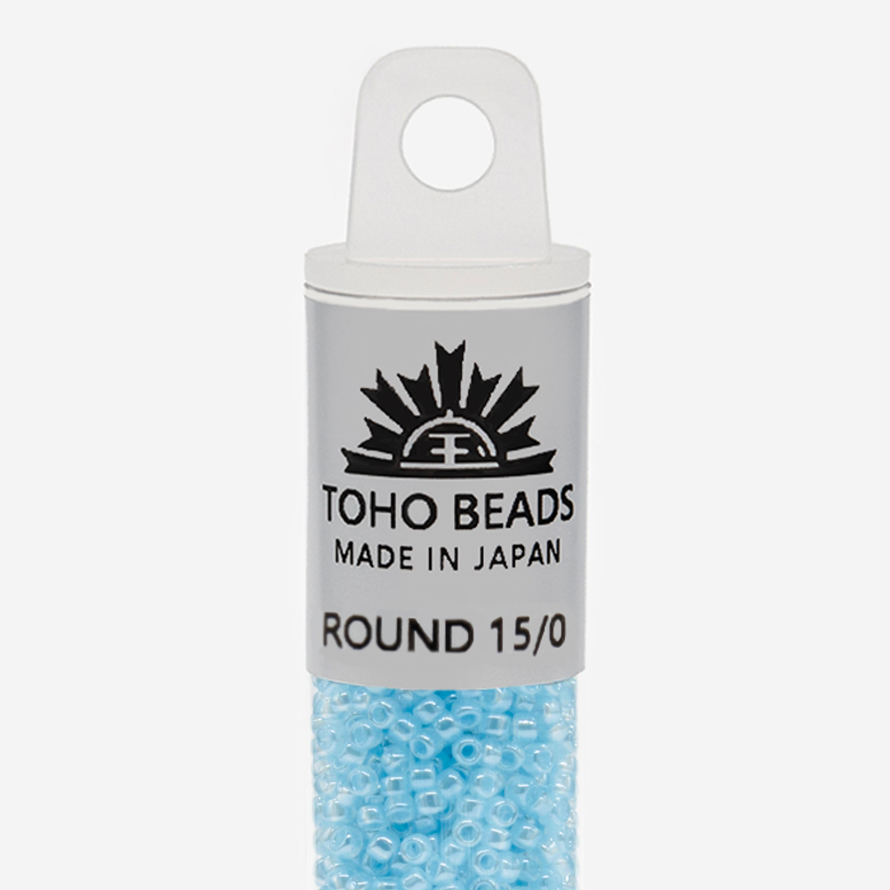 Японский бисер TOHO Round 15/0 (№143), жемчужный глянцевый