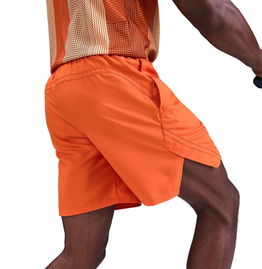 Теннисные шорты Nike Court Dri-Fit Victory 7" - campfire orange/white