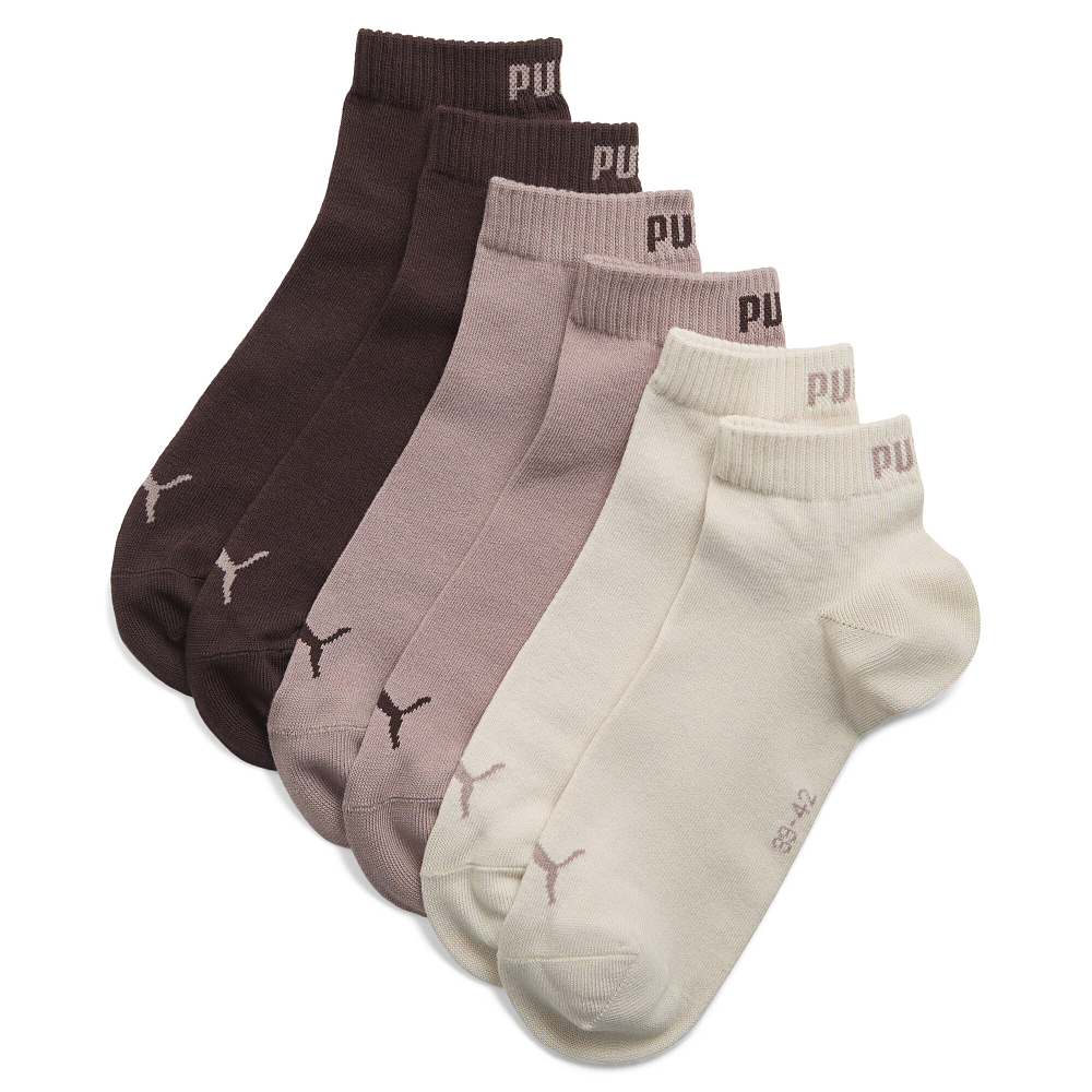 Носки PUMA UNISEX QUARTER PLAIN 3P