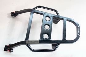 Rear Rack ALUMINIUM Black for Honda CRF300L, Rally300 (2021-Up). Morin Hi-tech