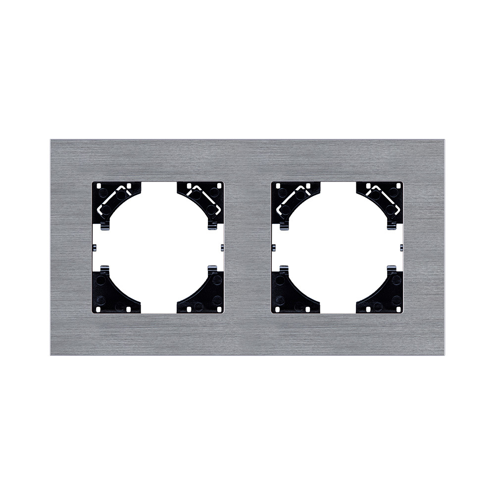 Рамка 2-постовая, серый Kollinger Reflex AL RA2GY