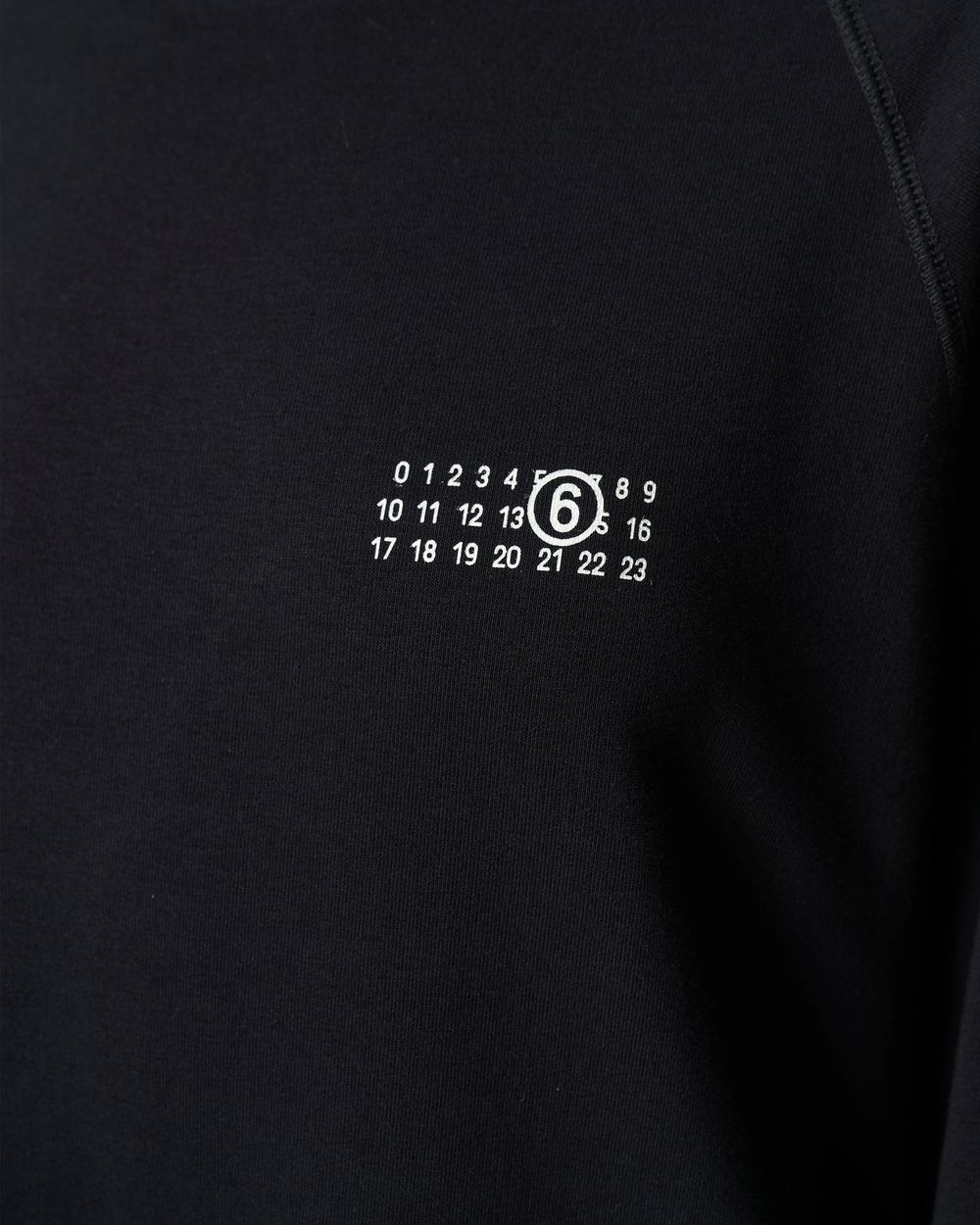 MM6 MAISON MARGIELA СВИТШОТ ДЛИННЫЙ ЖЕНСКИЙ С ПРИНТОМ НА СПИНЕ