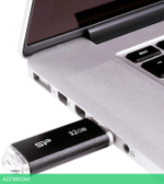 USB Flash-накопитель Silicon-Power Ultima U02 32GB черный (SP032GBUF2U02V1K)