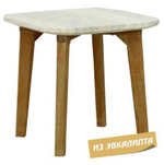 Столик деревянный кофейный Tagliamento Mali, натуральный