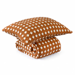 Чехол на подушку из хлопка polka dots карамельного цвета из коллекции essential, 40x60 см