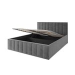 Кровать Лана (М) 1,8 Графит Софт