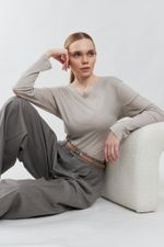 ТОНКИЙ РЕМЕНЬ С ЗАМОЧКОМ NUDE|NUDE