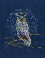 Коллекция:	Природа | Металлизированная нить¶Название по-английски:	King eagle-owl¶Название по-русски
