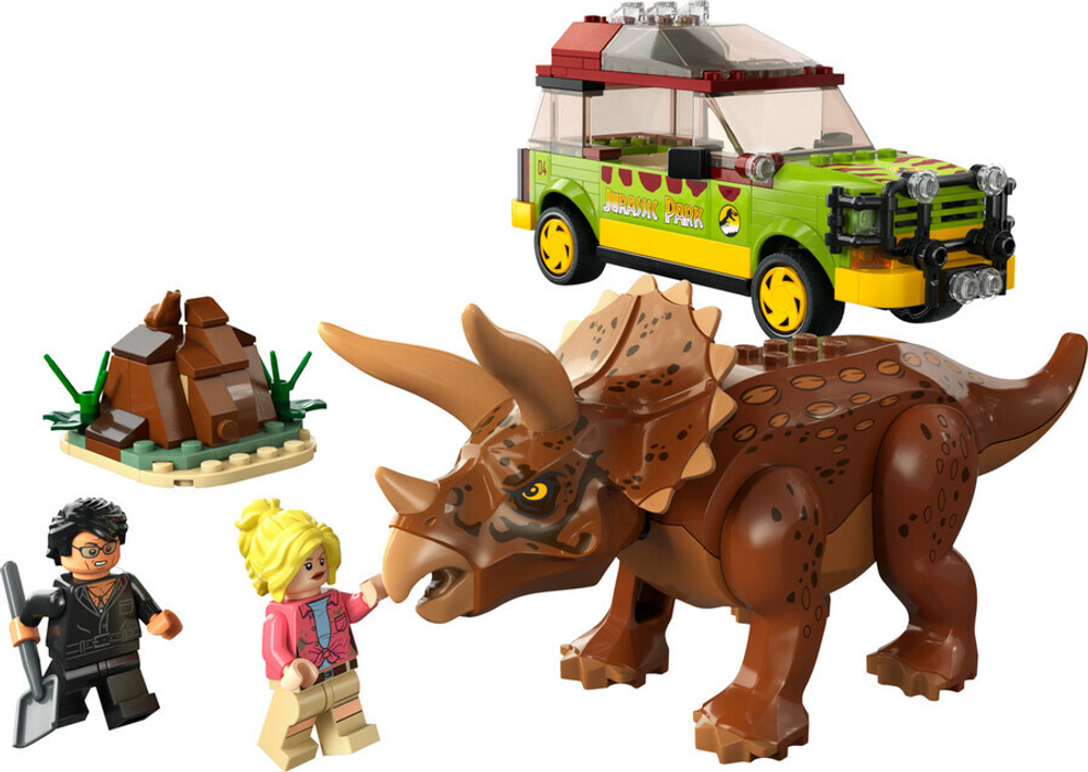 Конструктор LEGO Jurassic World 76959 Поиски трицератопса