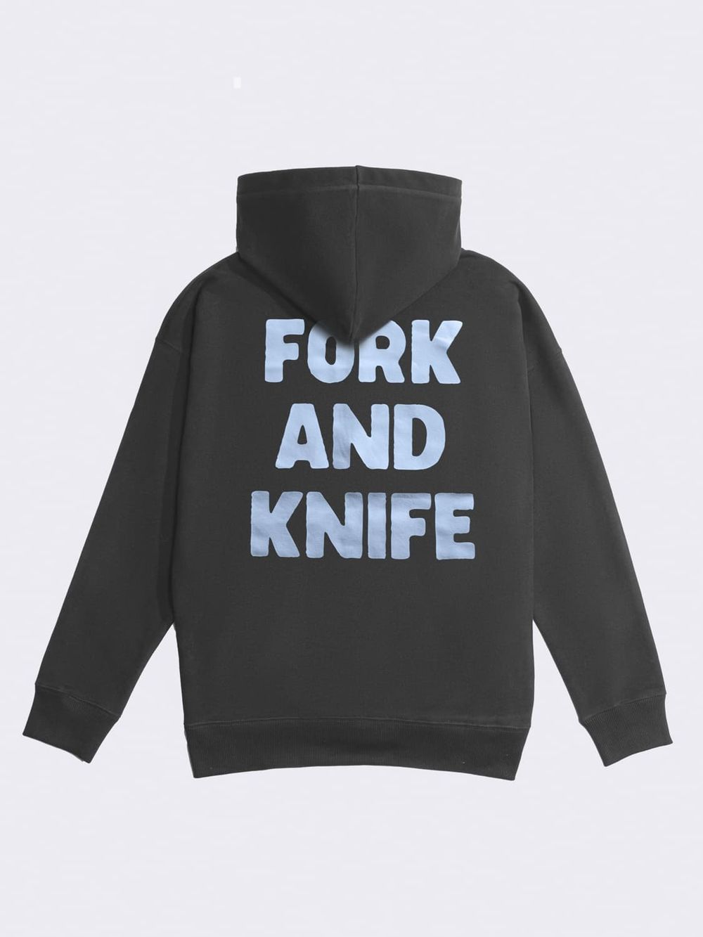 Худи Hardlunch F&K на молнии темно-серый