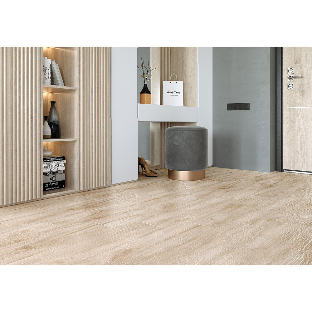 Керамогранит Alma Ceramica Ashton коричневый 900х200х8 мм (9 шт.=1,62 кв.м)