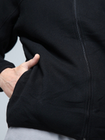 худи толстовка кофта олимпийка Город Горький флис флисовая черная черный