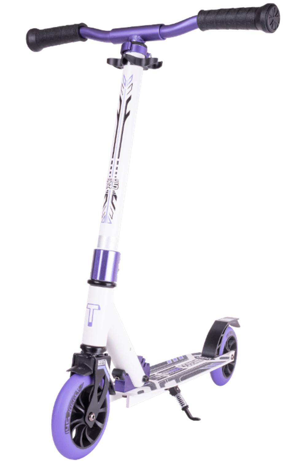 Самокат TECH TEAM 145 jogger white/purple