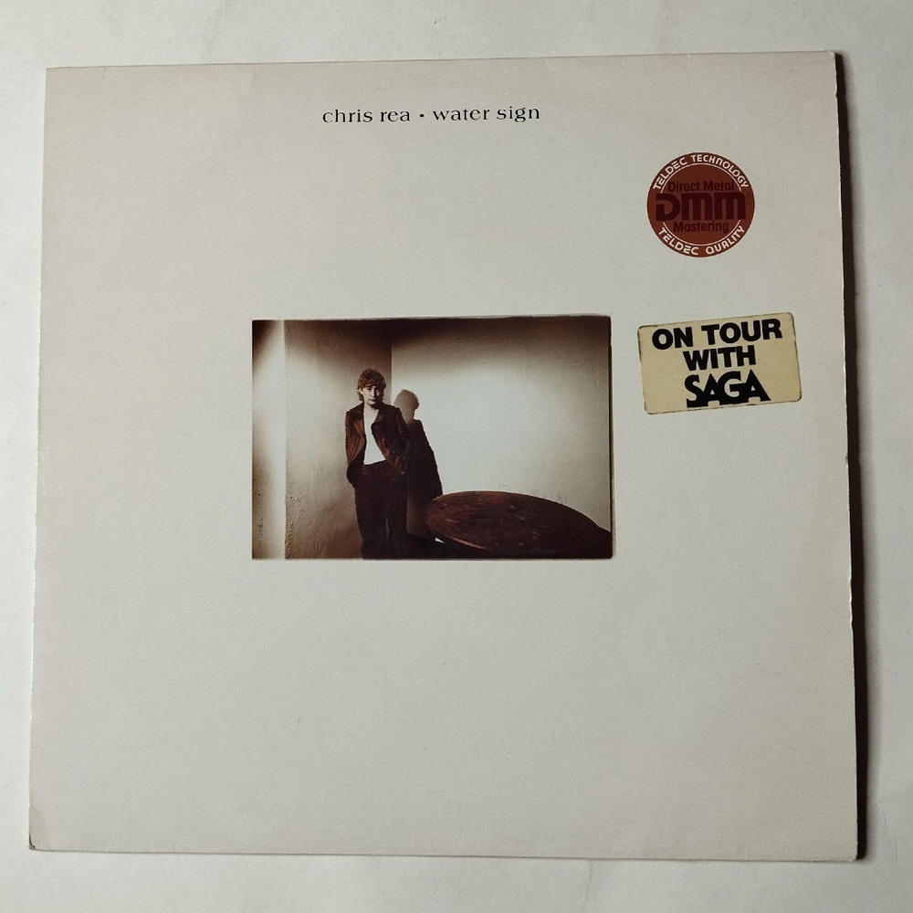 Винтажная виниловая пластинка LP Chris Rea Water Sign (Germany 1983) Midnight Blue