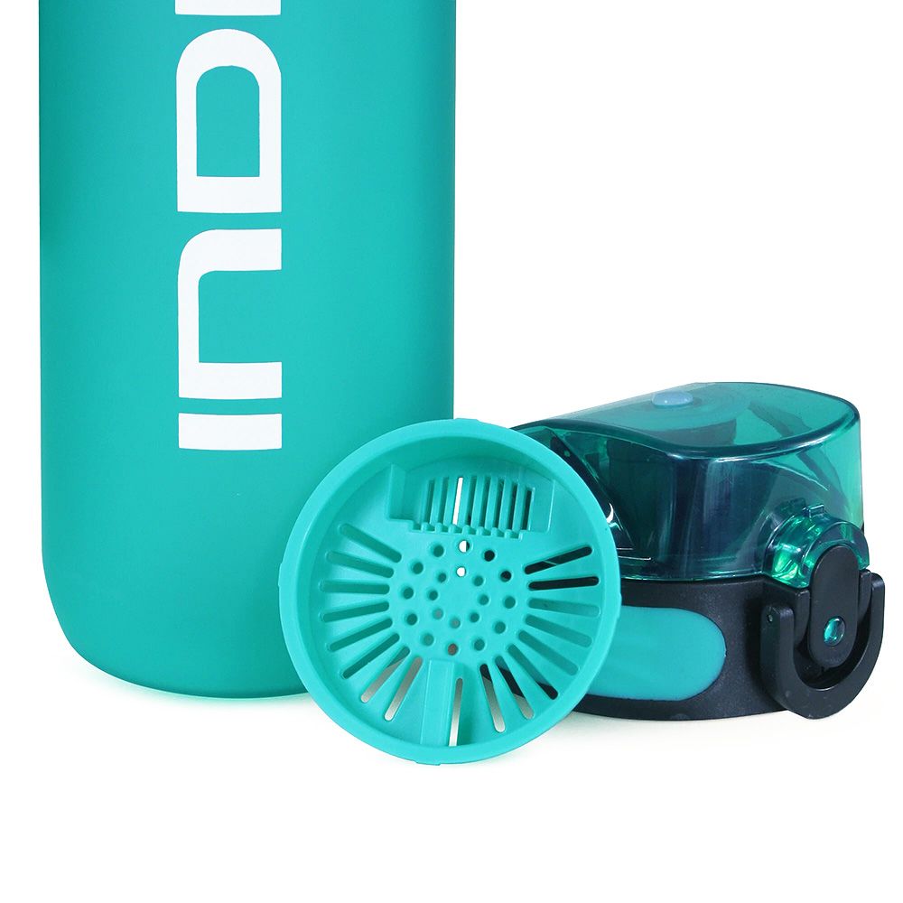 Бутылка для воды INDIGO Irtysh IN375-B, 1000 мл, тритан, бирюзовый