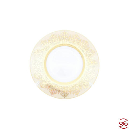 Набор тарелок Falkenporzellan Constanza Marakesh Cream Gold 22 см (6шт)