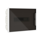 Щит распределительный 12 мод встраиваемый FRAME, белый, с тониров. дверцей, с 2 шинами PEN DKC