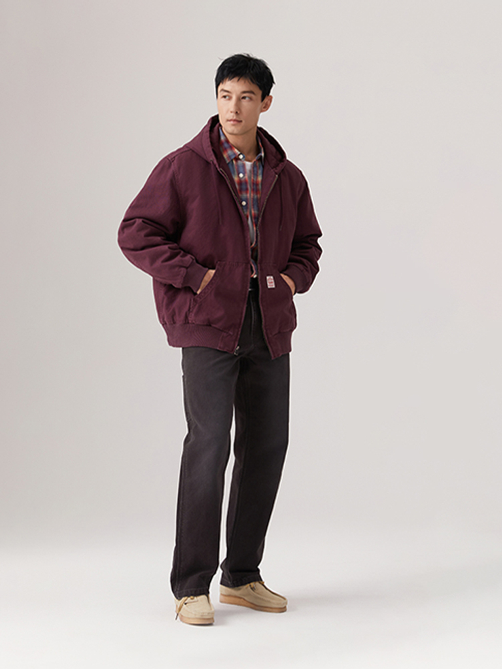 Мужские свободные прямые джинсы Levi's 568 Stay Loose 55849-0065