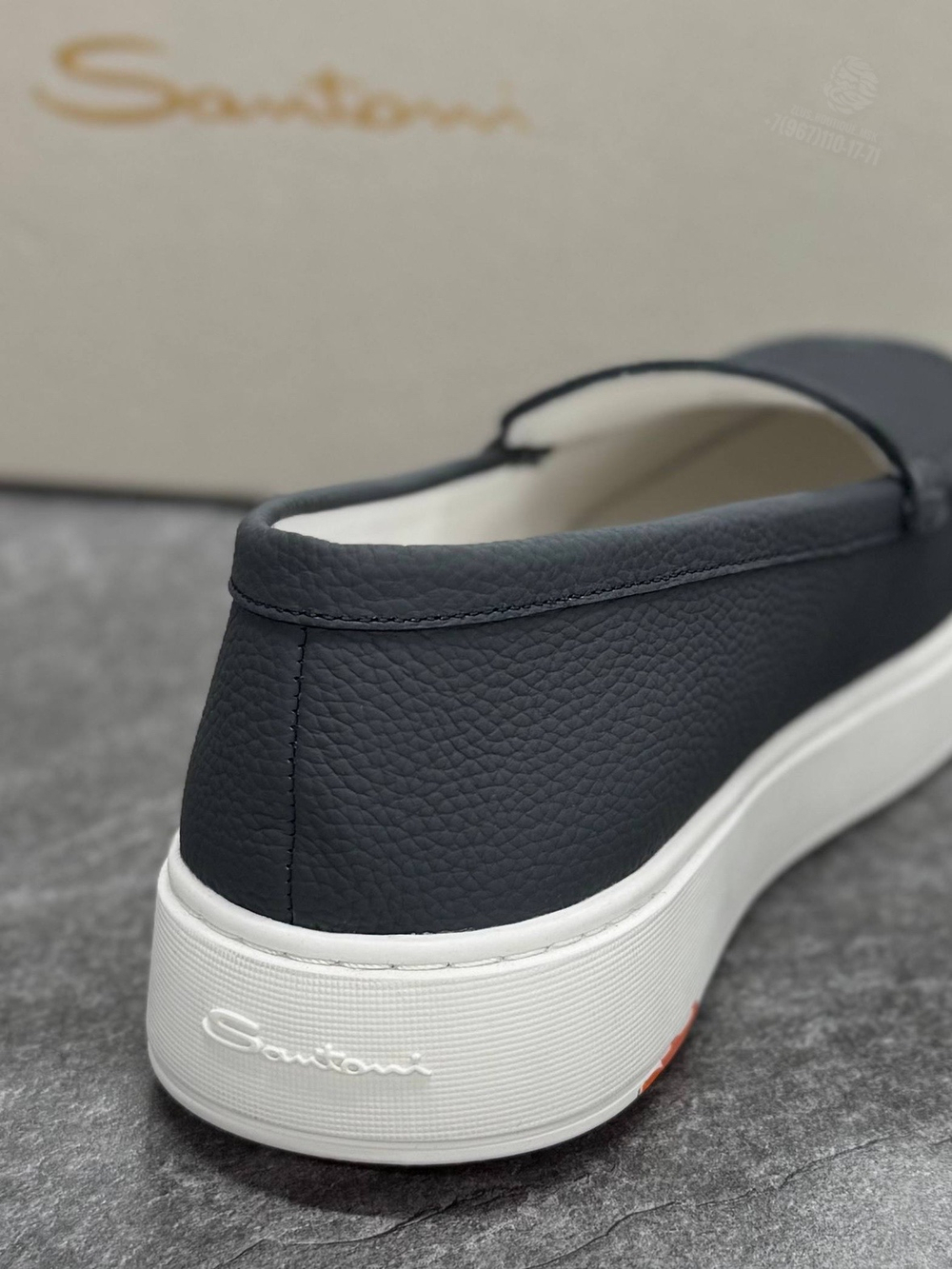 Лоферы Santoni