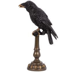 Ворон Рэйвен Черный Бронза