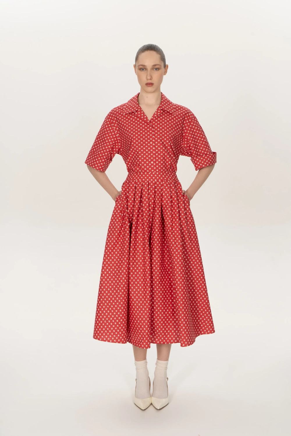 Костюм "Евдокия", красный