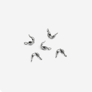 Каллот (концевик) с двойным креплением, 3,2мм, сталь