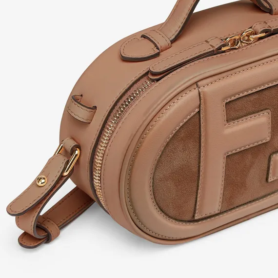 Чехол для камеры Fendi O'lock мини бежевый