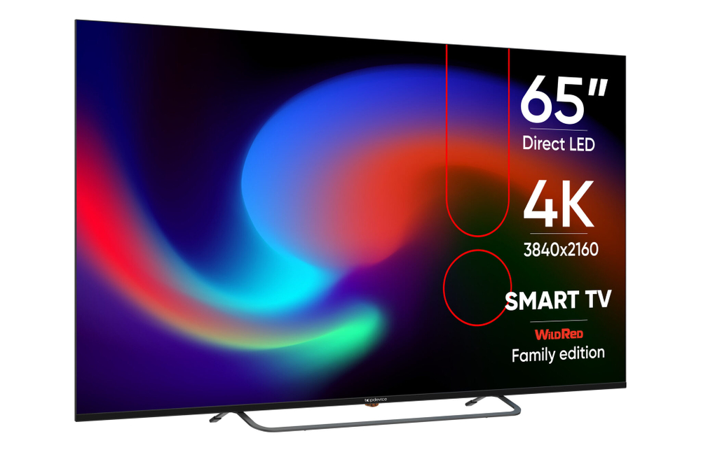 Телевизор ЖК Topdevice 65" TDTV65BS05U_BK