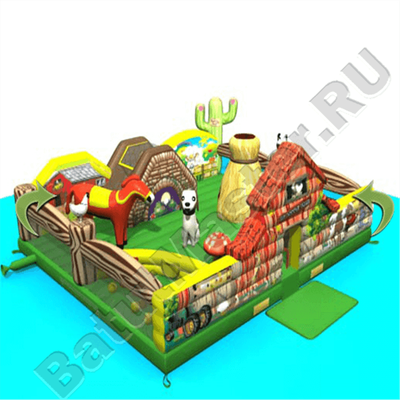 Коммерческий надувной батут "Маленькая ферма"