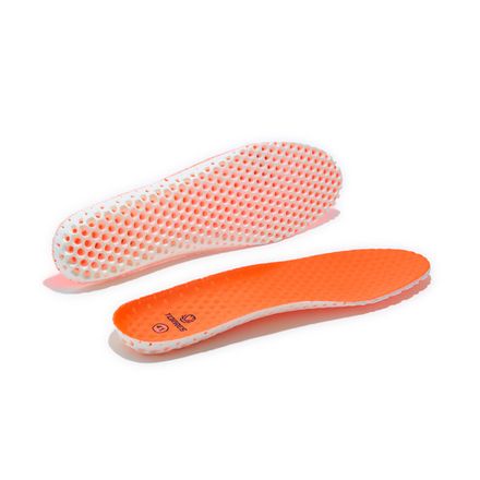 Стельки для обуви TORRES, TI59245-34, р.34, толщина 4-7мм, ЭВА,текстиль, оранжевый