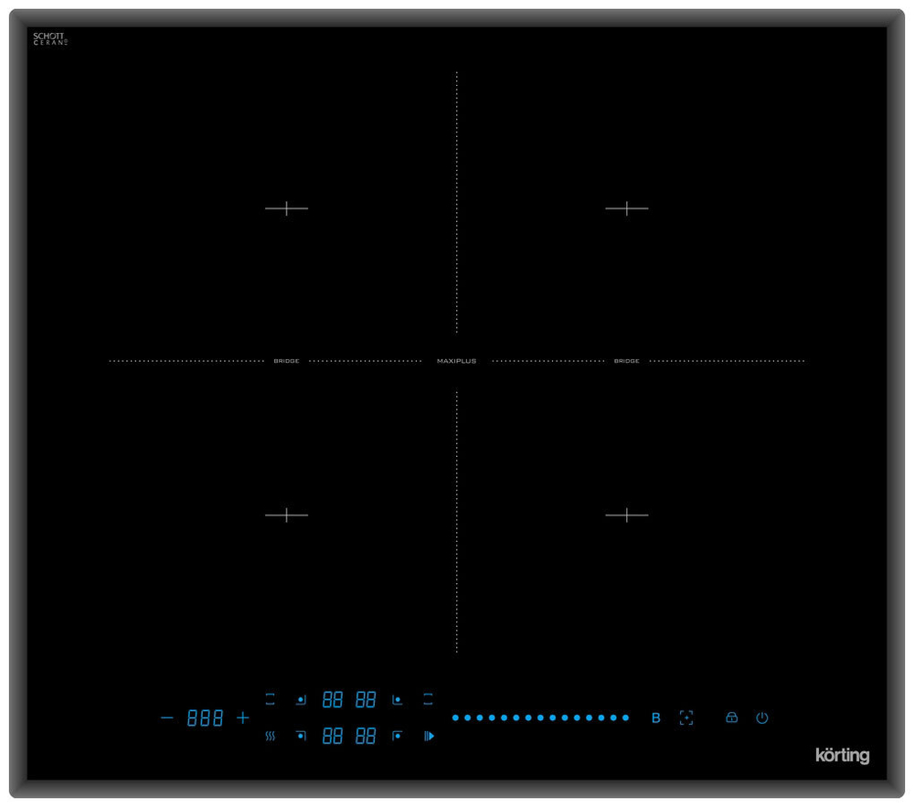 Электрическая варочная панель Korting HIB 64940 B Maxi