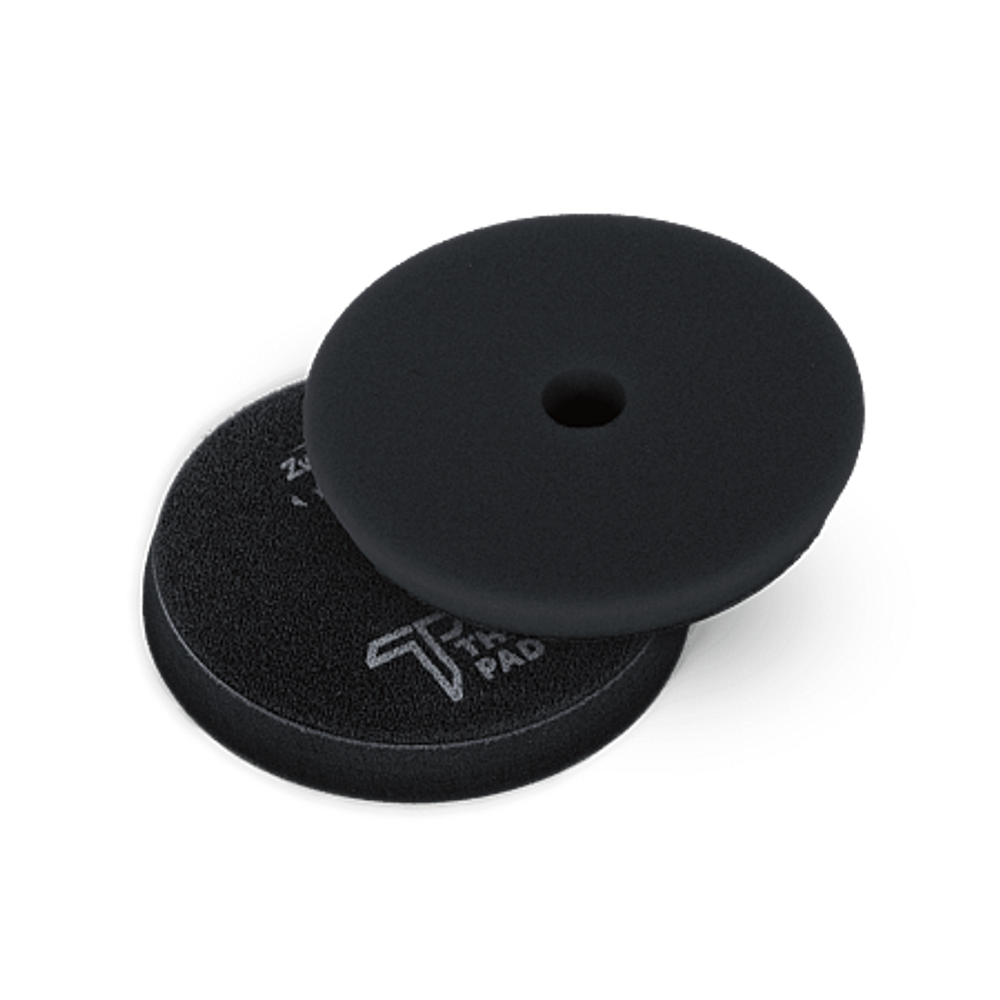 ZV-TP00014020BK Zvizzer Thermo Pads ULTRA SOFT 130-140/20/125мм 1шт. Полировальный термостойкий поролоновый чёрный круг ультра мягкий 5 kPa.