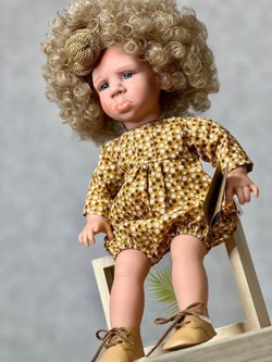 Кукла LAMAGIK мягконабивная  38см Gestito (12037)