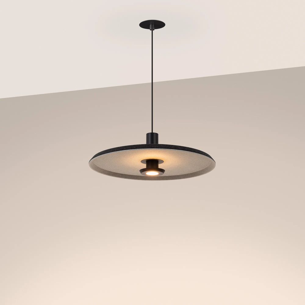 Светильник SP-KOTARO-R450-12W Warm3000 (BK-GR, 36 deg, 230V, TRIAC) (Arlight, IP20) 057224