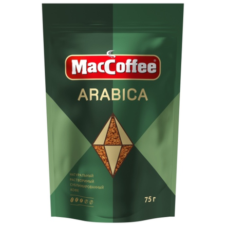 Кофе растворимый MacCoffee Arabica 75 гр м/уп