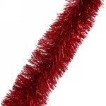 Мишура 2 м 9 см «Искристое сияние», Красный