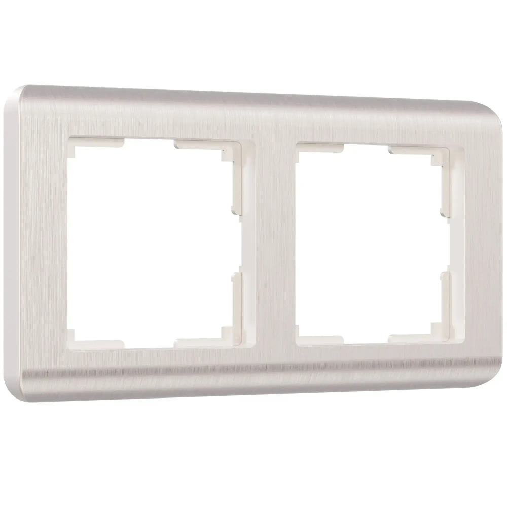 Рамка на 2 поста Stream (перламутровый) W0022113