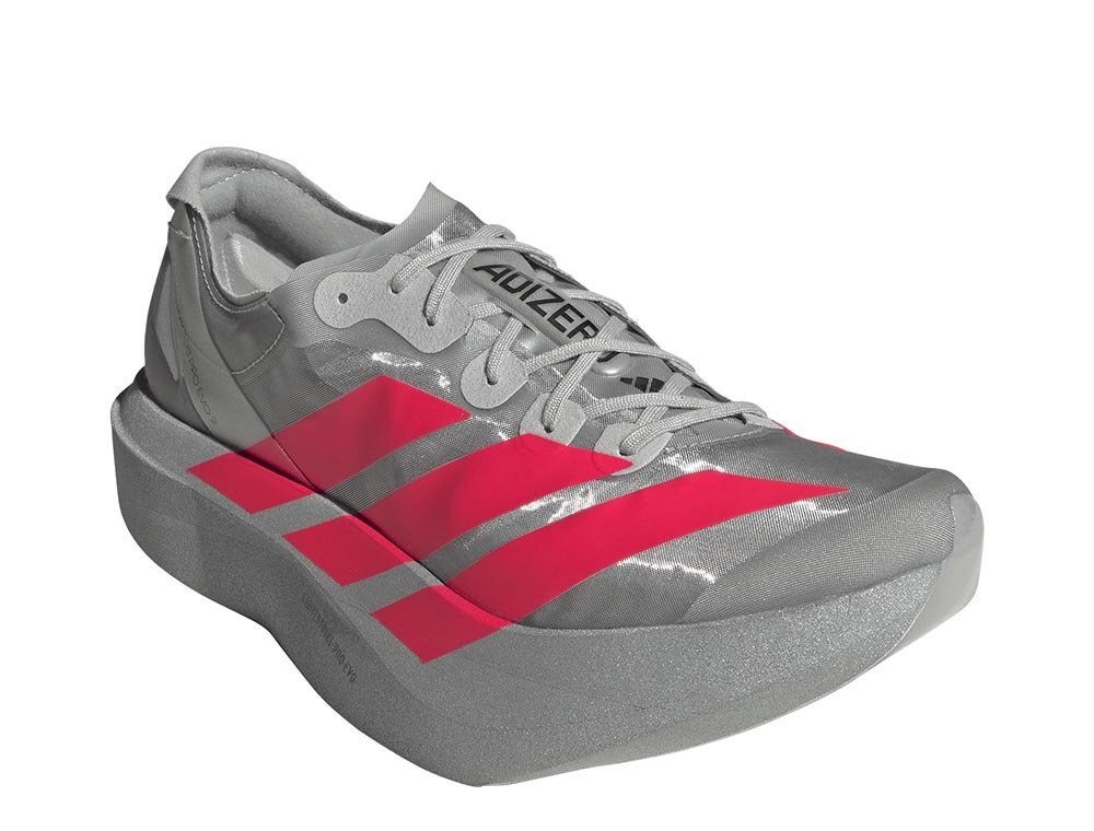 Кроссовки для бега мужские adidas Adizero Adios Pro Evo 2 М Серебристо-Красные