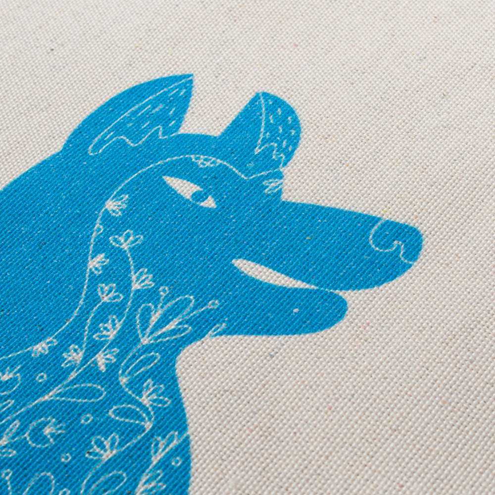 Сумка‑шоппер натуральная светлая