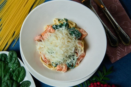 ПАСТА С СЕМГОЙ (300г)