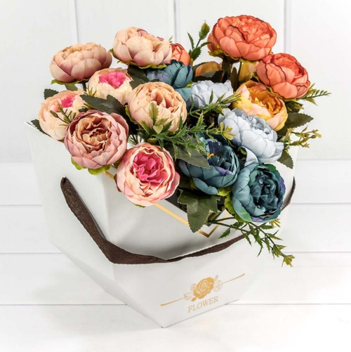 Коробка Ваза "Flower" Белый