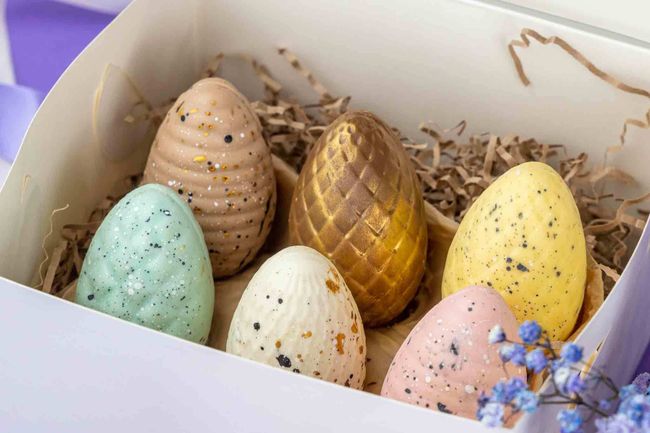 Набор пасхальных шоколадных яиц «Пасхальный сет», 460 г