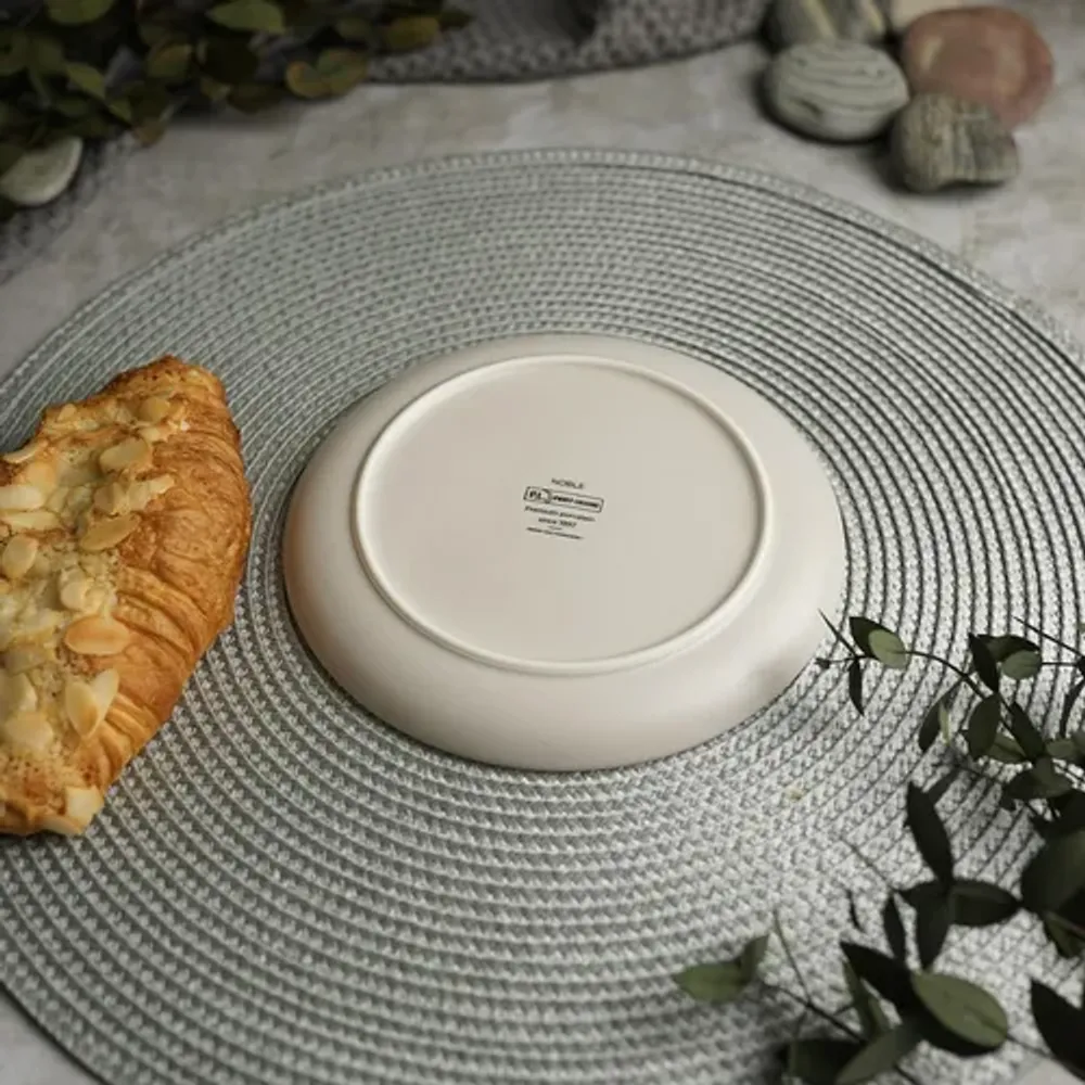 Тарелка d 21 см Light Grey Noble [6]