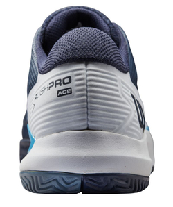 Мужские кроссовки теннисные Wilson Rush Pro Ace - navy blazer/white/blue atol