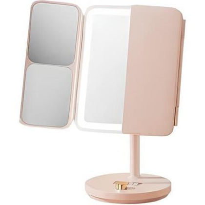 Зеркало косметическое с подсветкой Xiaomi Jordan & Judy (NV536), розовый