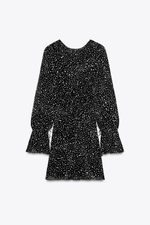 Короткое платье в горошек — zw collection