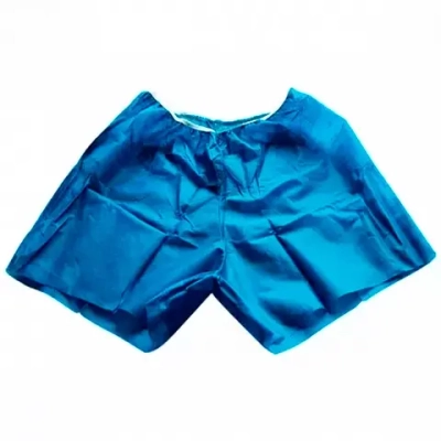 Трусы шорты мужские спанбонд размер 56-58 синие 10 шт поштучно