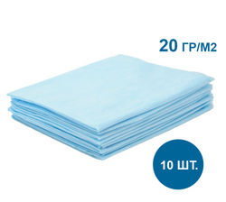 Простыня одноразовая нестерильная СМС 80х160 20г\м2